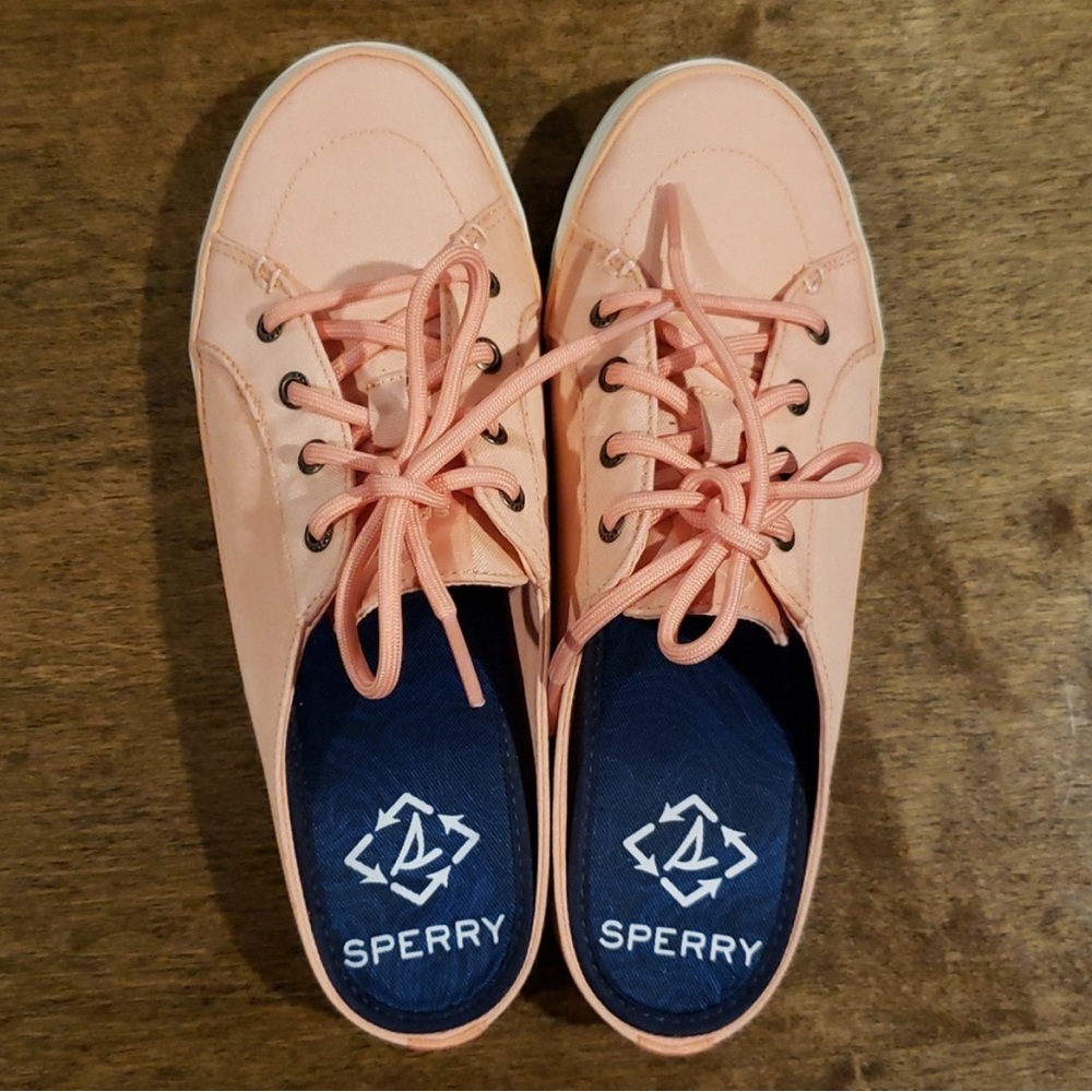 Sperry Crest Mule Pastel Sneaker 6.5